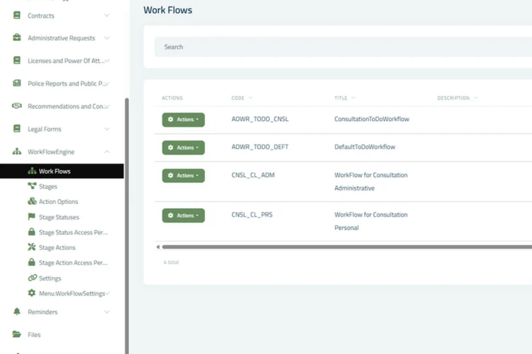 Workflow Module