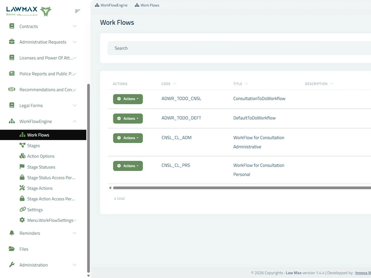 Workflow Module